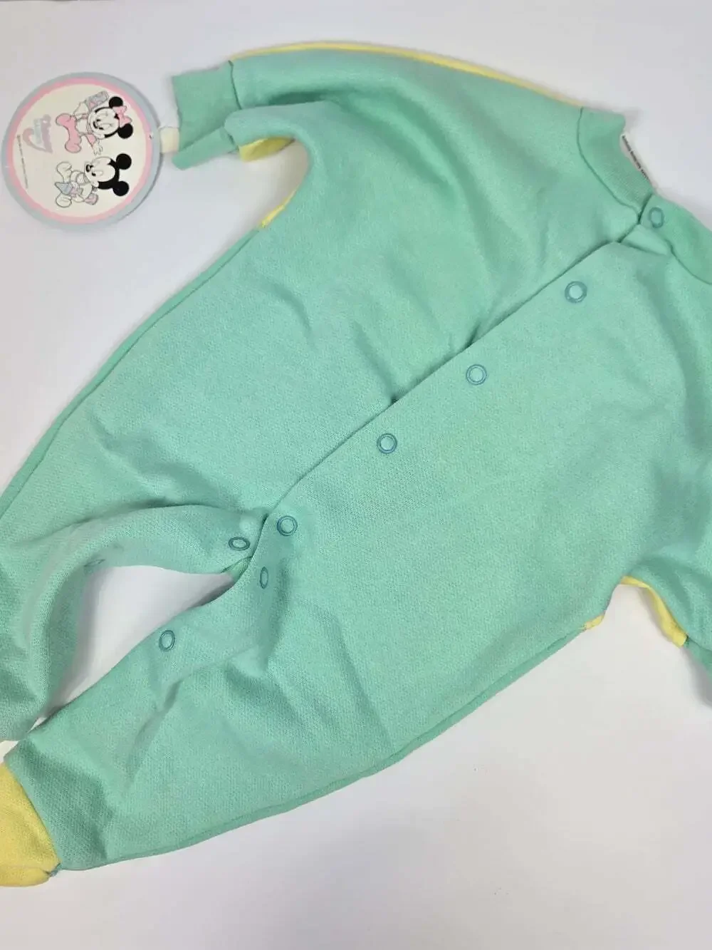 Vintage 1985 Disney Babies Mickey Minnie Donald Baby Romper S (6-12) NEW  Canada
